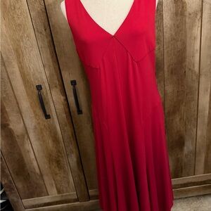 Ralph Lauren Red Sleeveless Dress
